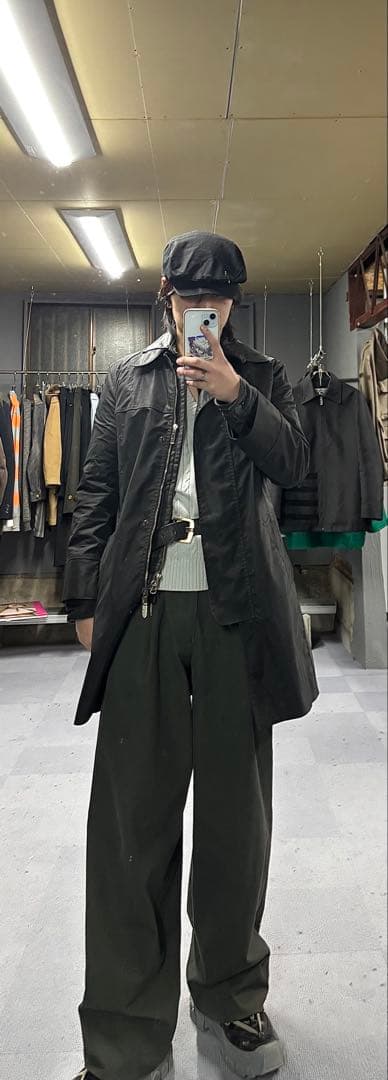 GUCCI archive レザー コート 深水光太