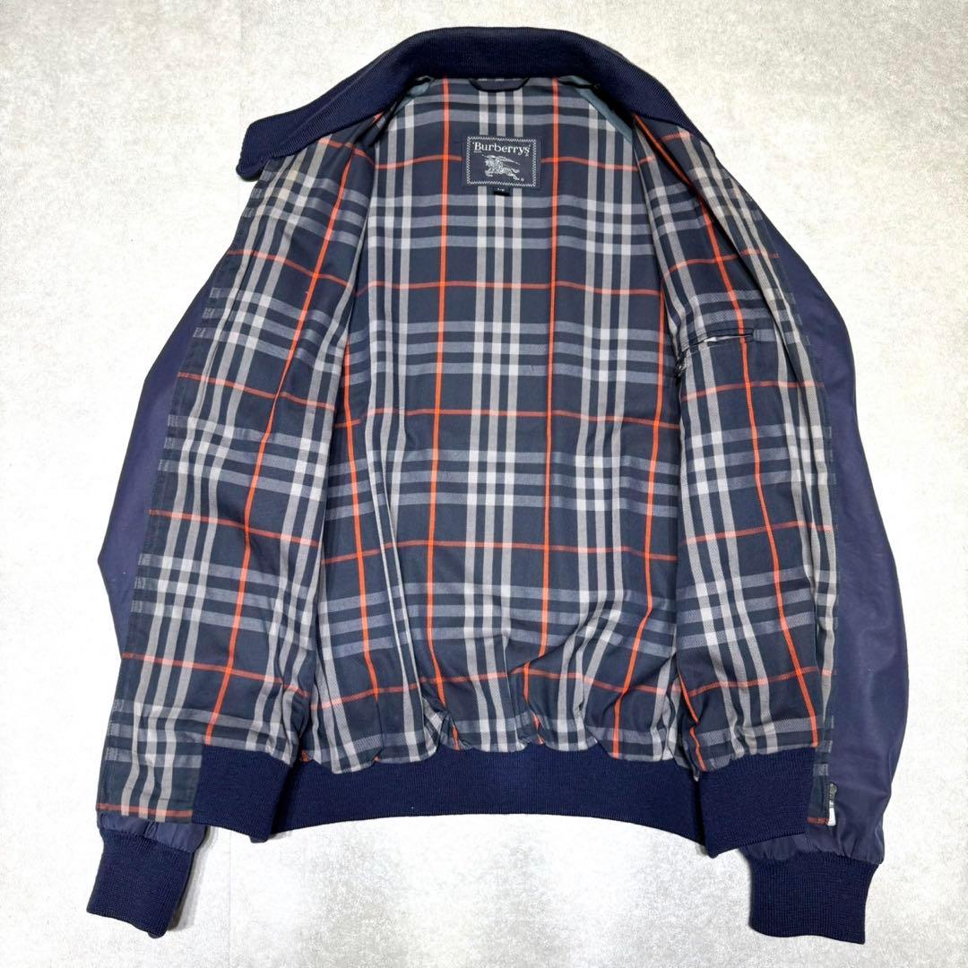 バーバリー スイングトップ ハリントンジャケット ノバチェック