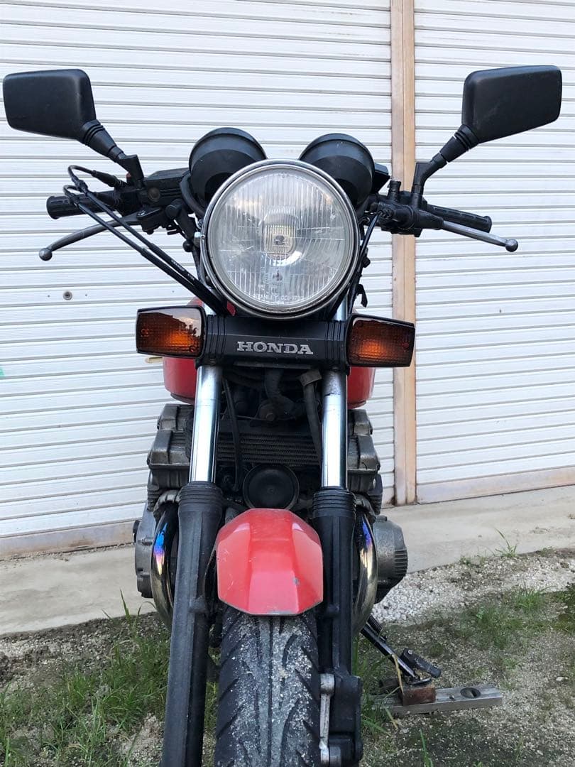 CBX400F オレンジ スモーク ウインカーレンズ 純正タイプ スモーク