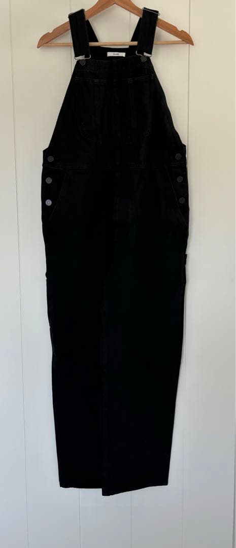 CLANE WAIST ADJUST OVERALLS black - メルカリ