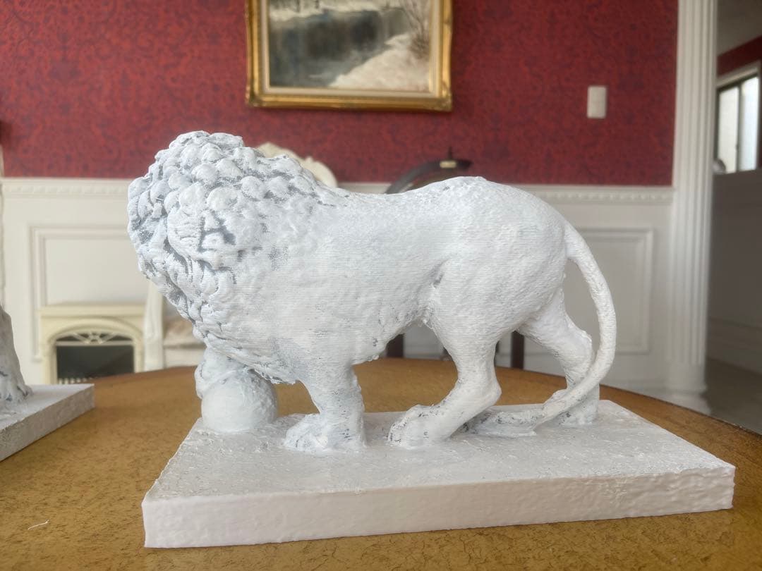 メディチライオンの像 ヴァッカ と ファンチェッリ (2 lions) - メルカリ