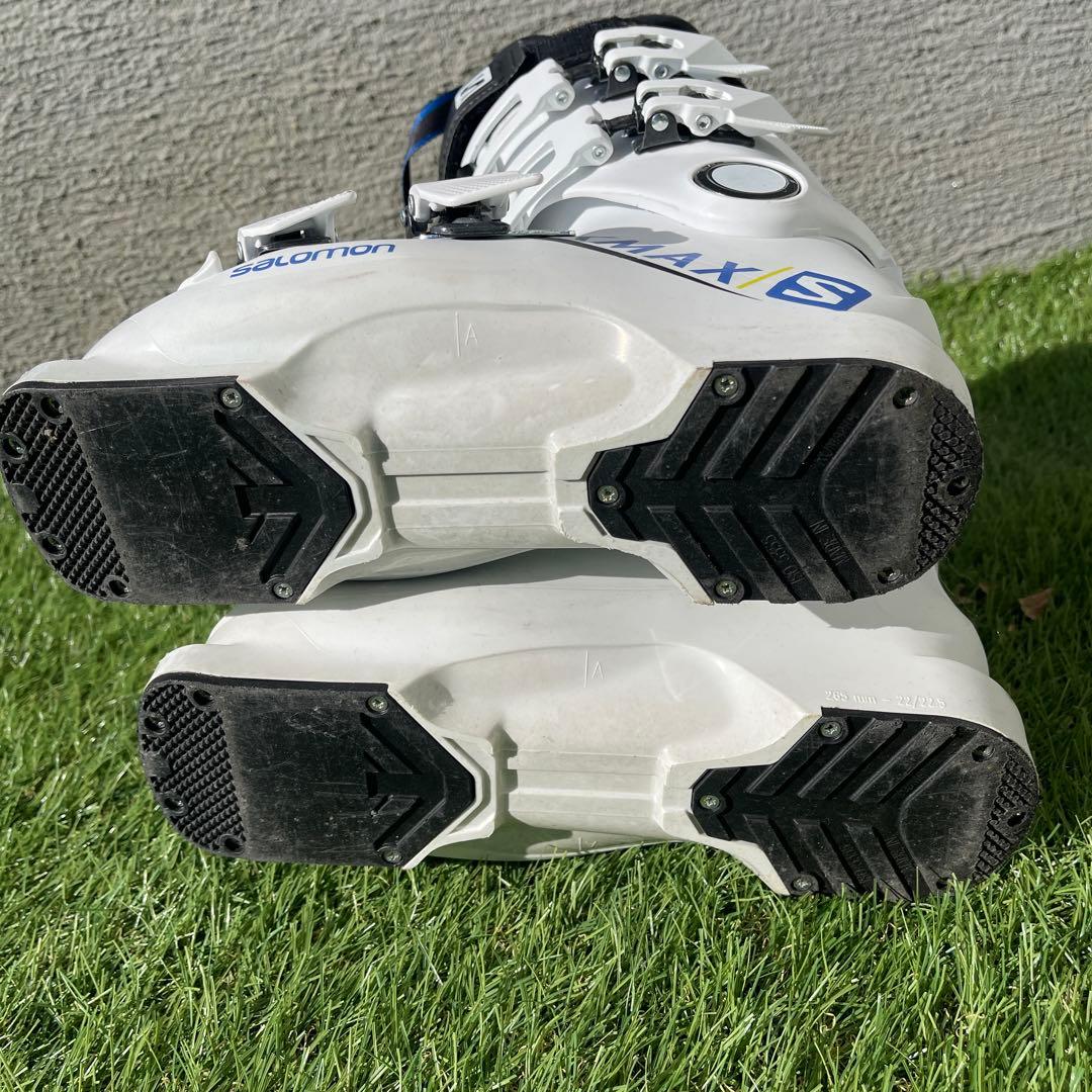 SALOMON スキーブーツ　X/MAX　白　22.5cm　近年モデル