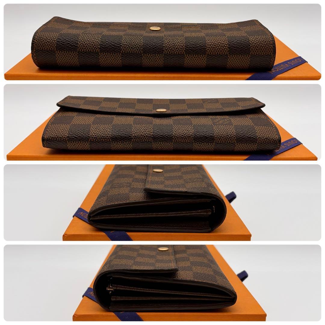 ✨鑑定済み✨ルイヴィトン✨ダミエ 長財布 10枚ポルトフォイユサラ 2