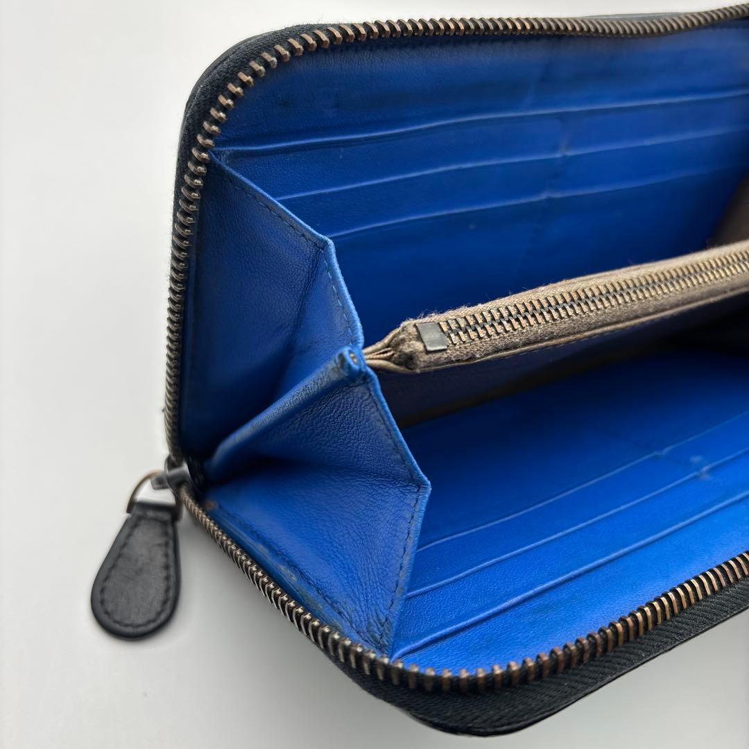 ◇正規品◇ボッティガヴェネタイントレチャート ラウンドファスナー長