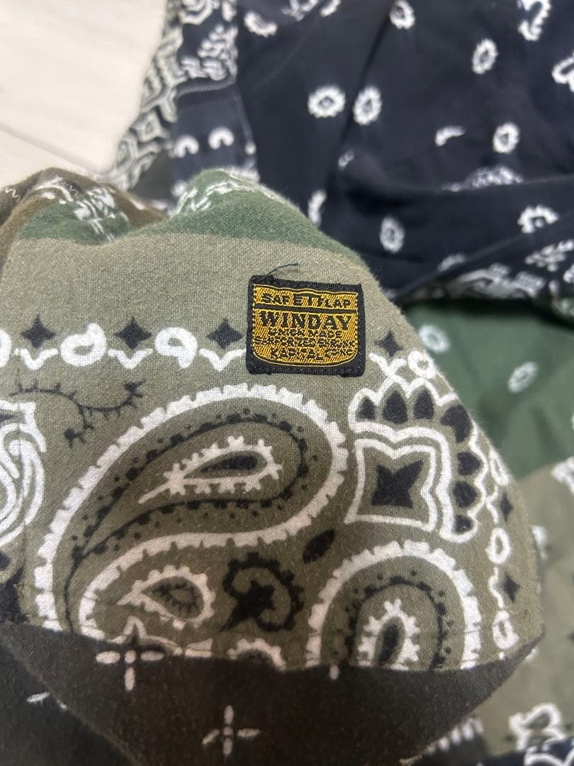 kapital キャピタル ネル リバーシブルバンダナ ジャケット サイズ3