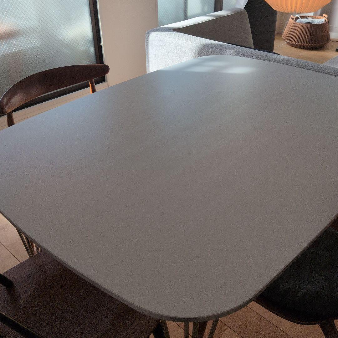 FH125 フリッツ・ハンセンテーブルホワイト ダイニング ヤコブセン