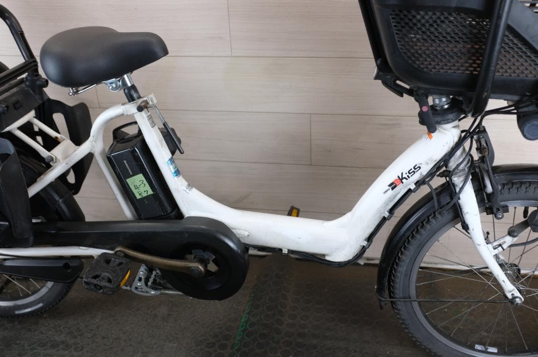 電動自転車 ヤマハPAS KISS 20インチ 3段 8.7Ah充電器あり - メルカリ