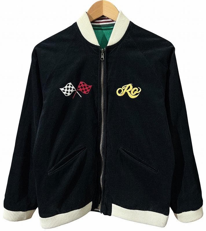 ROTAR ローター パンダ ニワトリ 稲妻 刺繍 リバーシブル スカジャン