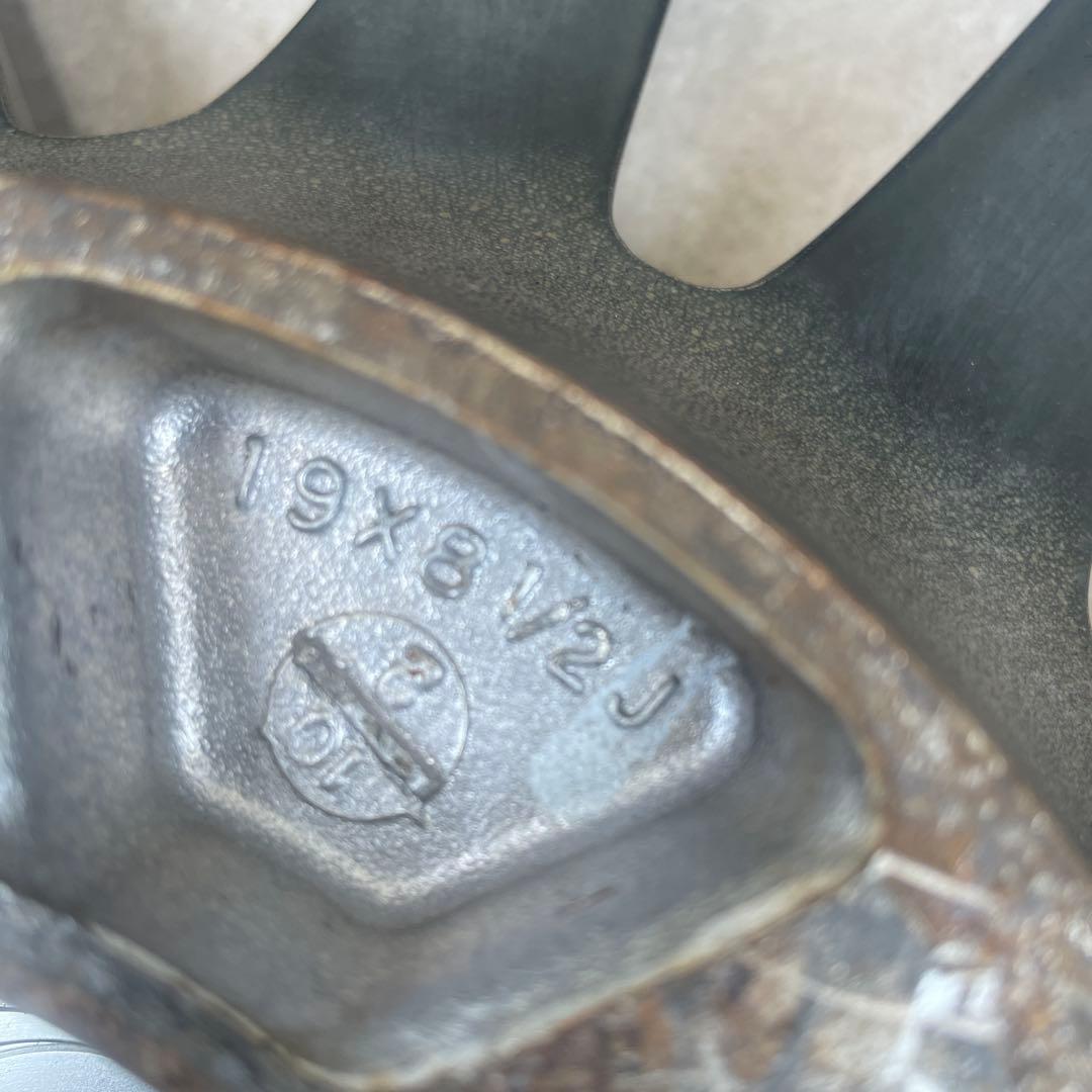 エンケイ GᎢC01 19インチ 8.5J ホイール 1本