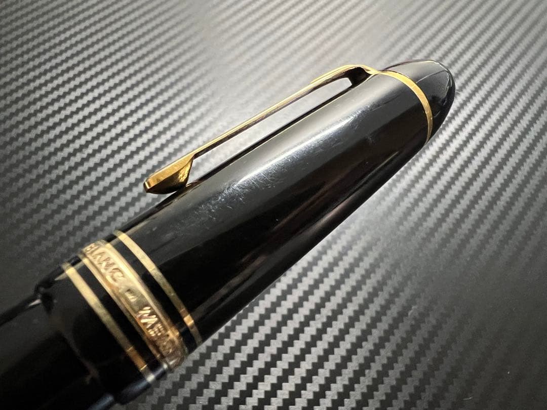 モンブラン マイスターシュテュック 149 万年筆 F 細字 14C 3帯 - メルカリ