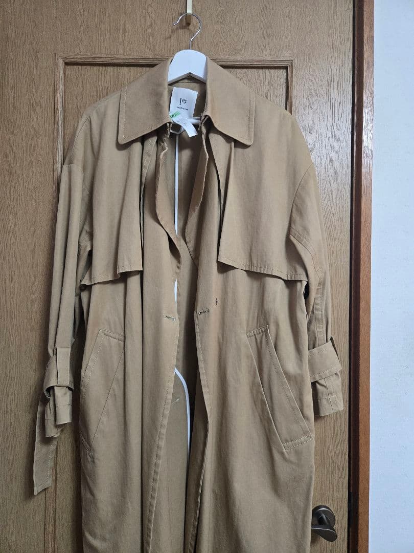 プルミエアロンディスモン ドライコットンギャバジントレンチコート