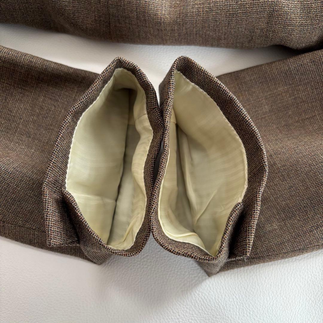 バーバリー ベージュブラウン スーツ セットアップ M ビジネス