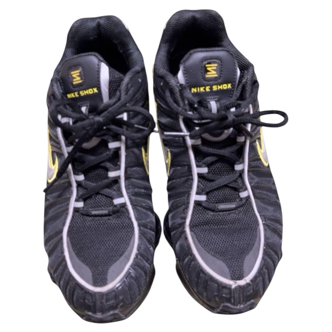 Nike Shox ブラック/イエロー スニーカー - メルカリ