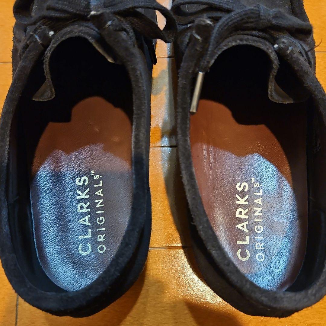 Clarks ワラビー ブラック UK8 26.5cm