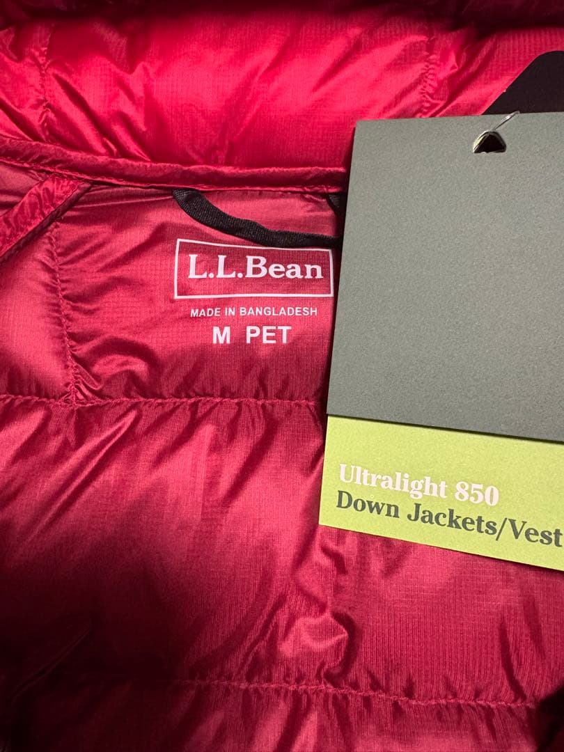 ✬新品 　L.L.Bean エルエルビーン ウルトラライト 850 ダウン M