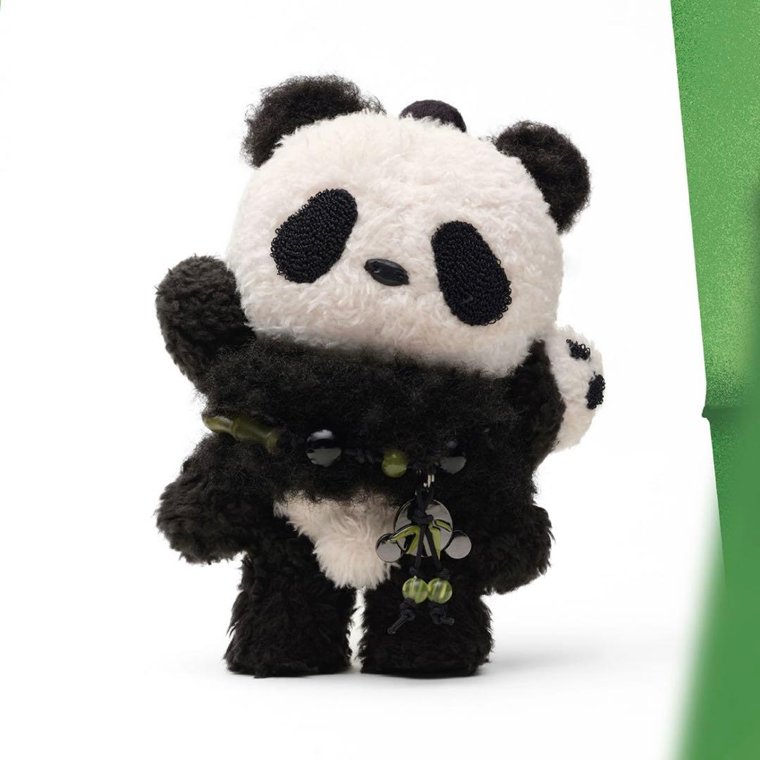 正規品】スカルパンダ新作 skullpanda lazy pandaぬいぐるみ - メルカリ