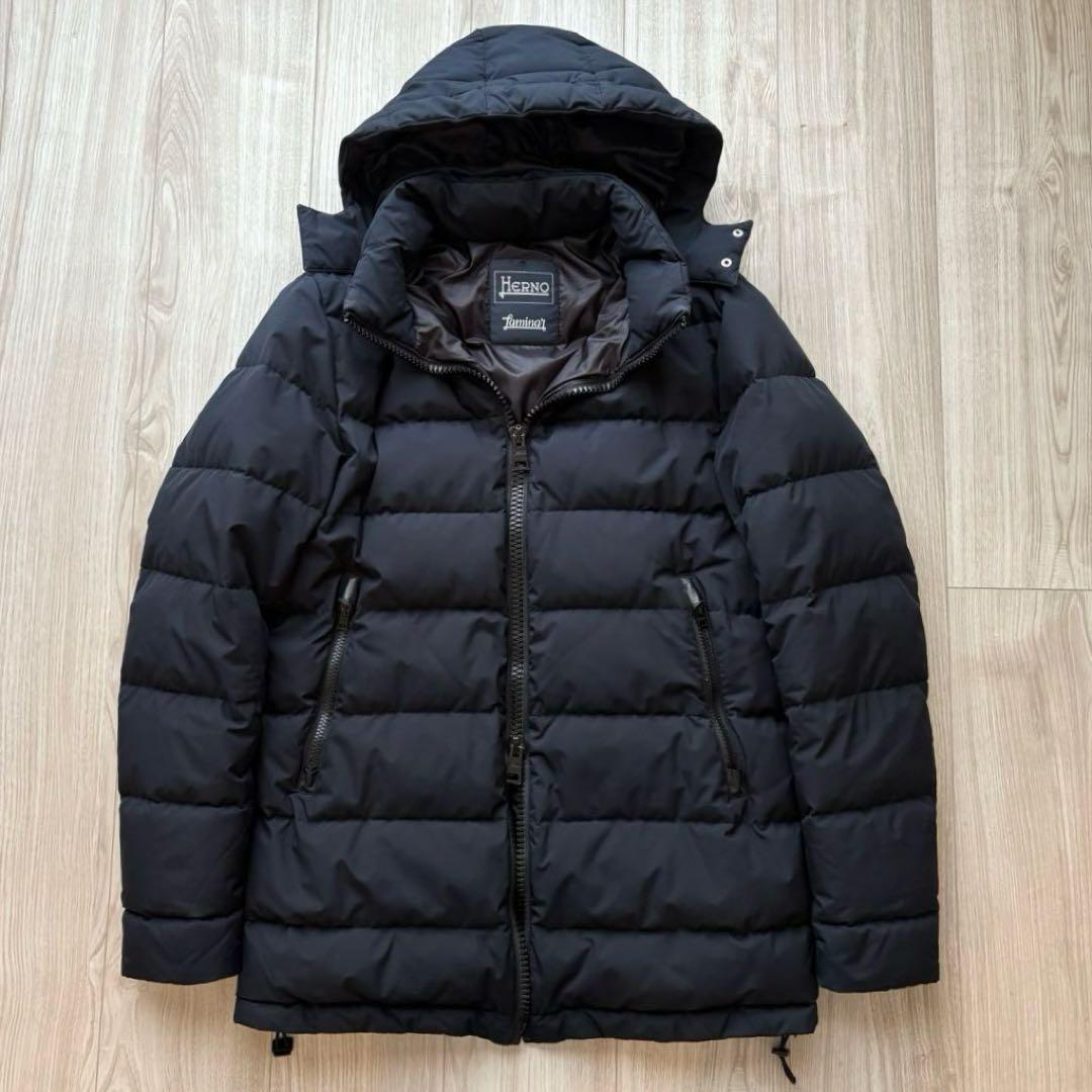 HERNO Laminar ダウンコート ネイビー 46 M ウインドストッパー HERNO LAMINAR GORE-TEX WINDSTOPPER ダウンコート | DUE blog