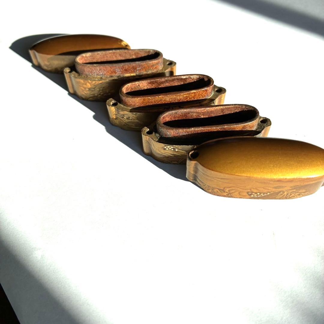 時代物 秋草金蒔絵 印籠 18