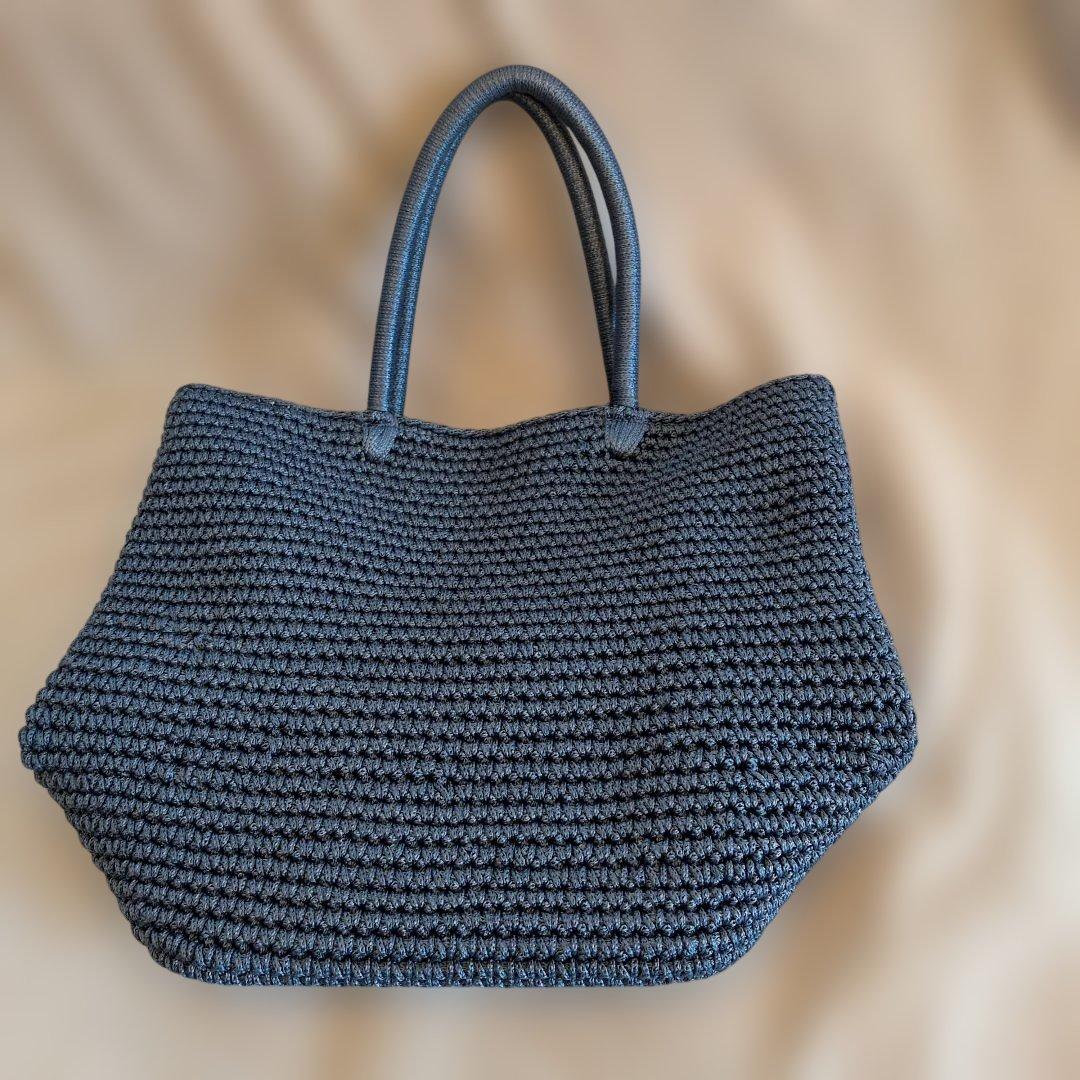 LUDLOW 鳥刺繍 トートバッグ 青い鳥刺繍