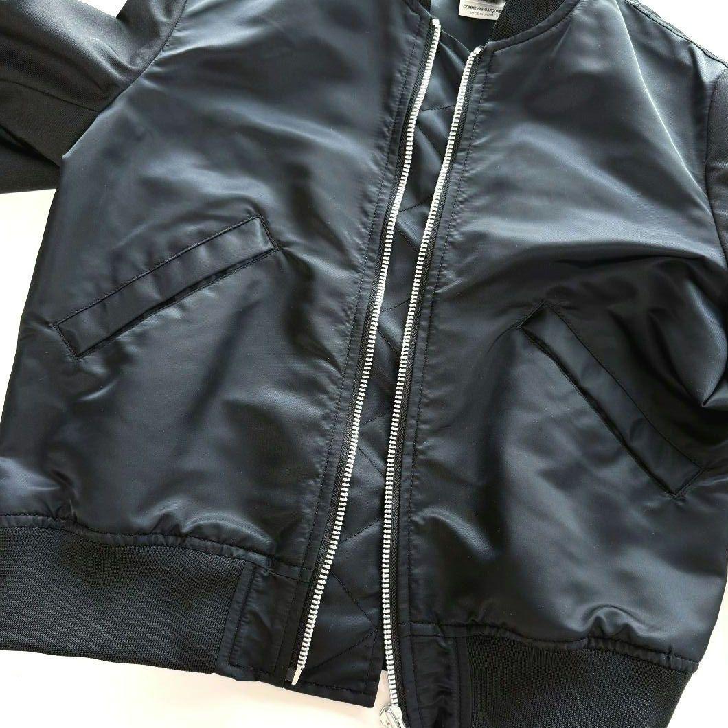 極美品】ブラックコムデギャルソン MA-1 ドッキング ジャケット M 黒