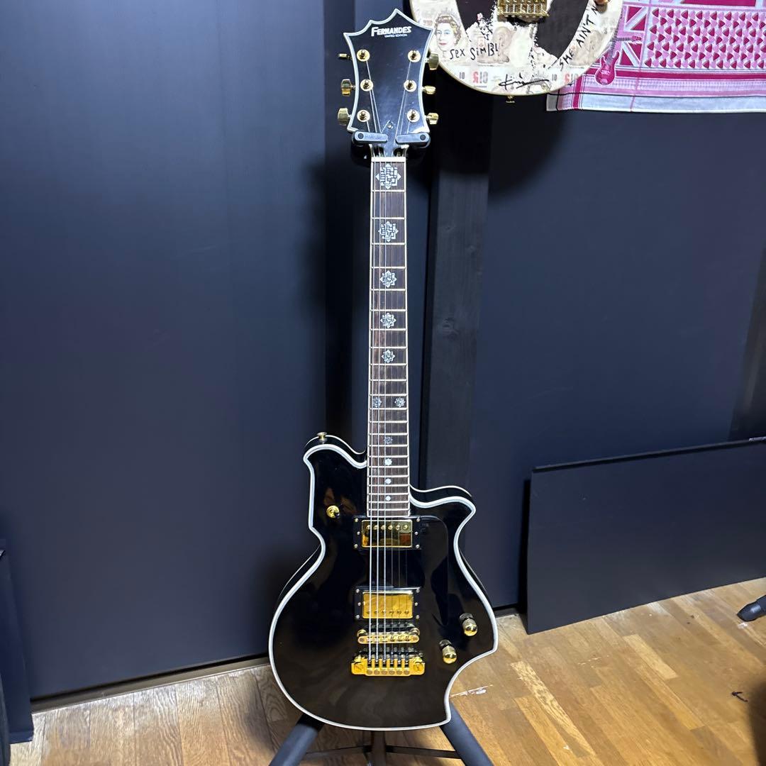 Fernandes MV-480HTレプリカ　コンプレックス　布袋モデル 1991 Fernandes Limited Edition MV-480HT “TOMOYASU HOTEI” Black