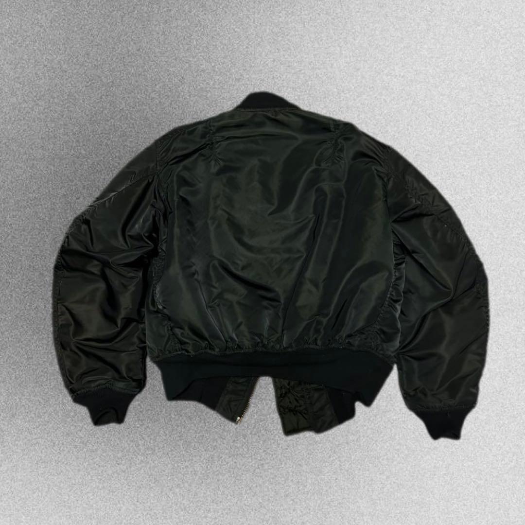 90s ALPHA INDUSTRIES MA-1 グランドクルー ブラック - メルカリ