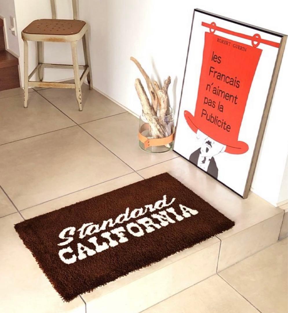 スタンダードカリフォルニア　ラグマット　ブラウン STANDARD CALIFORNIA (スタンダード カリフォルニア) ラグマットが再