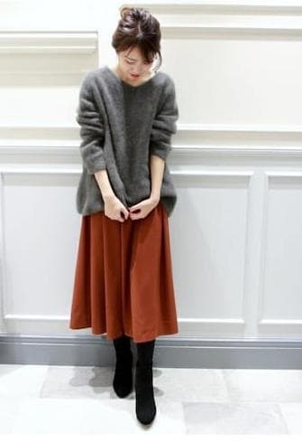 プラージュ plage ふわふわ 起毛 前後2way ファー ルーズ ニット