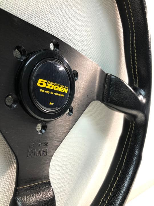 TEAM 五次元 N1R ステアリング 35パイ／5次元／5ZIGEN／MOMO - メルカリ