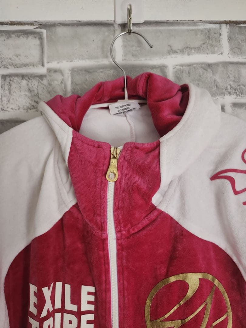 EXILE 24karats セットアップジャージ ベロア - メルカリ