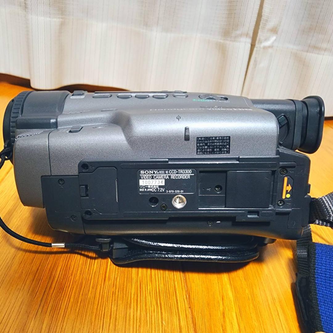動作確認済】希少 高画質 SONY Hi8 CCD-TR3300 説明書 箱 - メルカリ