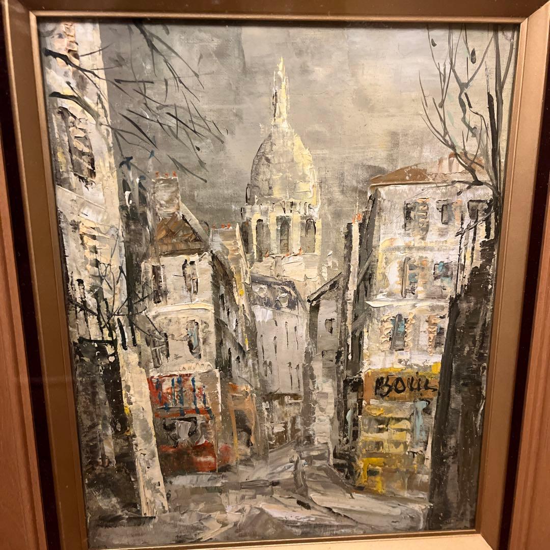 更に値下げしました】油絵画 - メルカリ