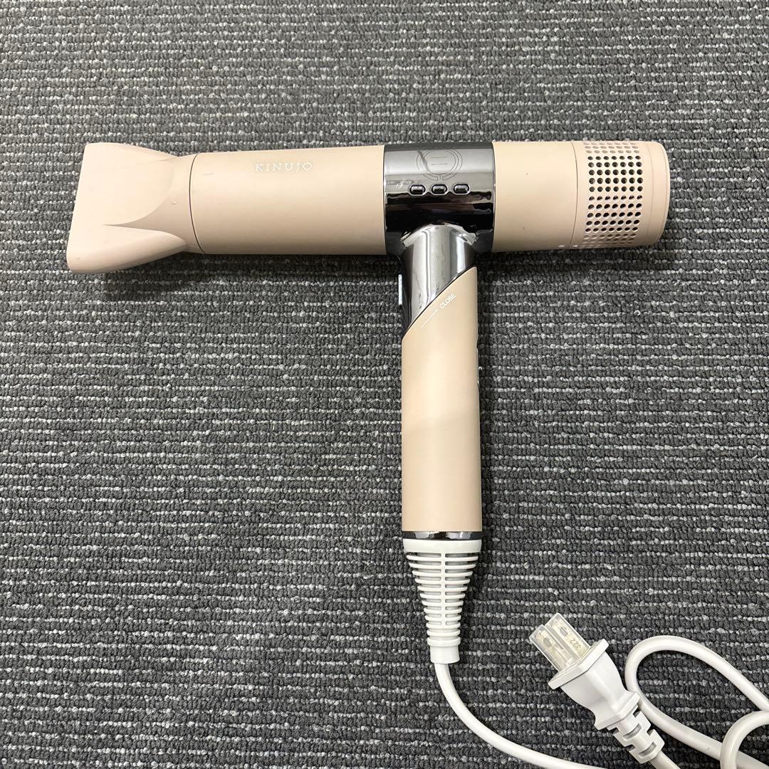 ジャンク品 KINJO コンパクト ヘアドライヤー ブラウン - メルカリ
