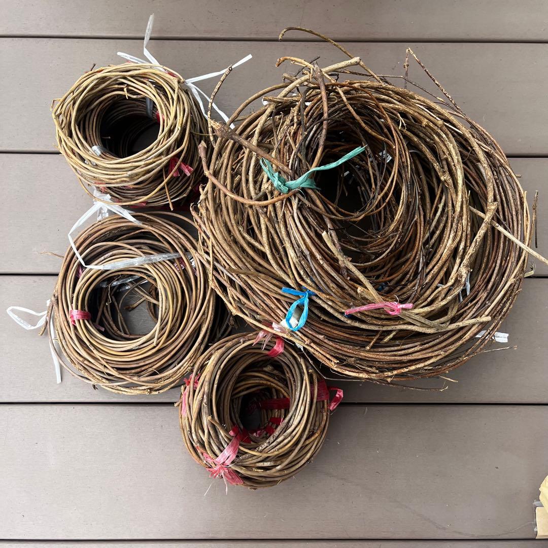 バゴバゴ 西洋あけび 素材 ツル 蔓 ハンドメイド 天然素材　カゴバッグ リース 若畑創作館 あけび蔓「二本編み」籠バッグ - 岩手県西和賀町｜ふるさと