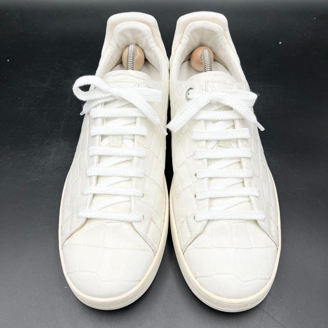 美品✨ ヴィトン フロントローライン クロコ型押し レザー 27cm相当