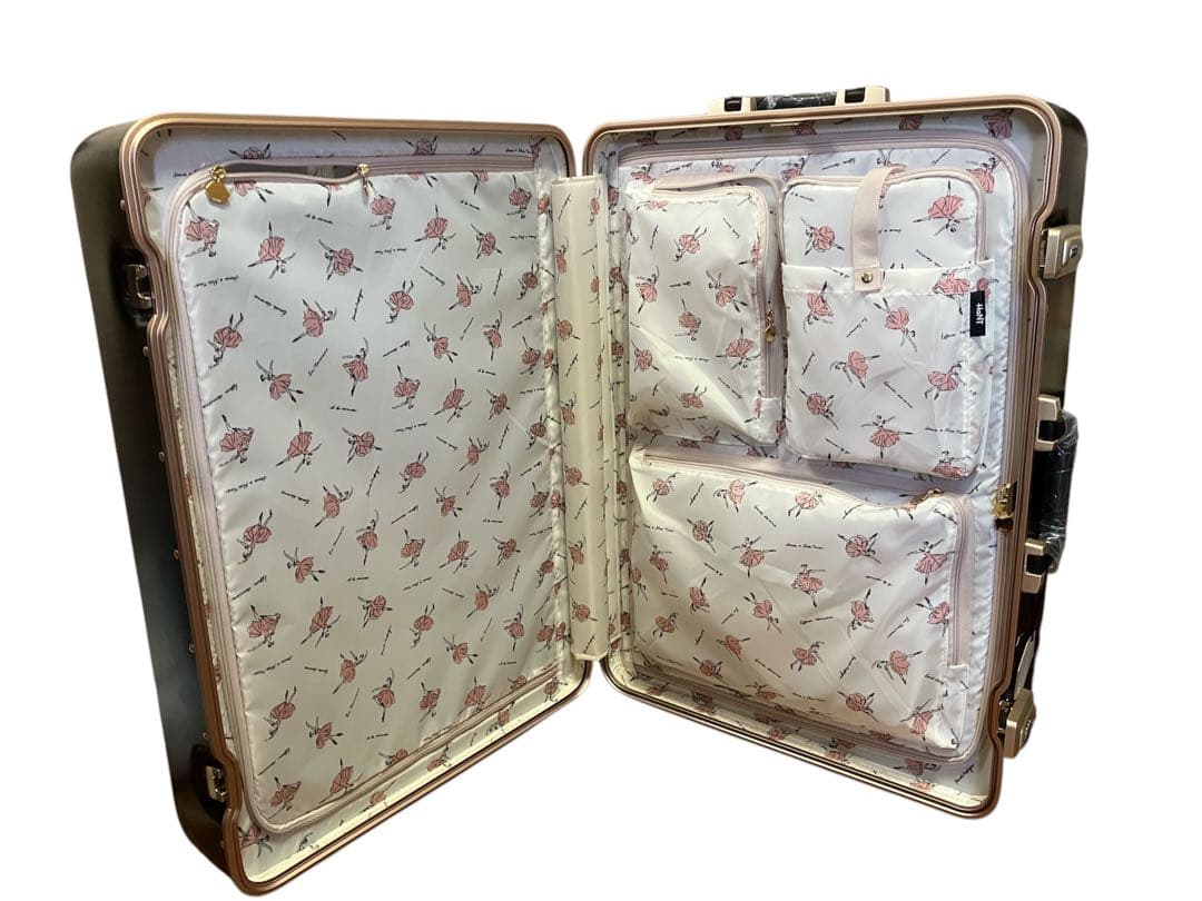 未使用級】エース ハントHaNT ラミエンヌ 87L キャリーケース ブラック