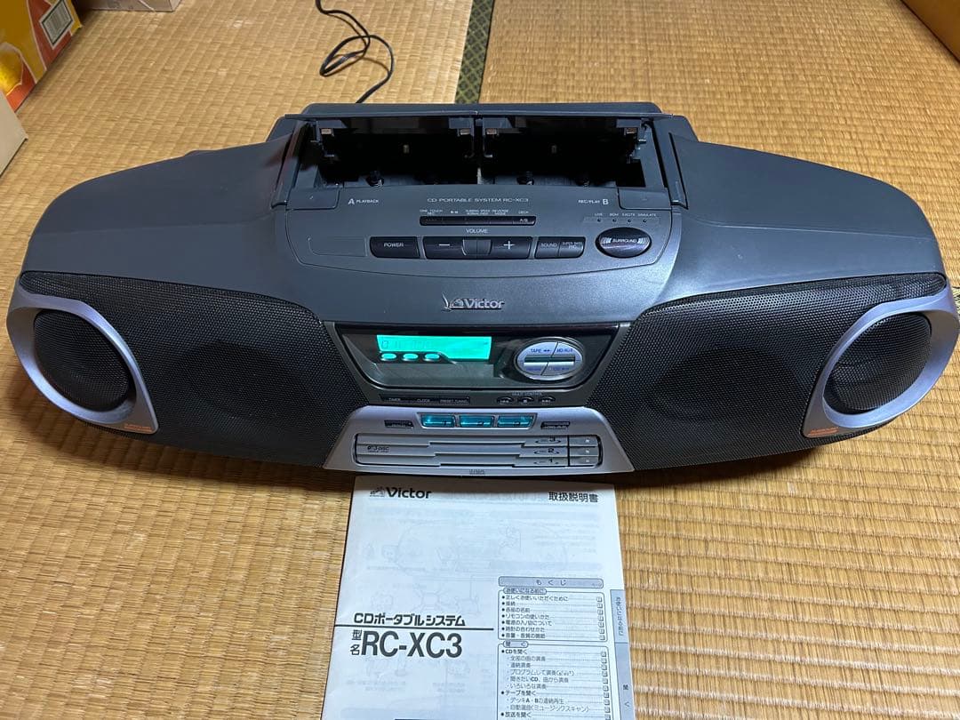 Victor RC-XC3 CD・カセットデッキ - メルカリ