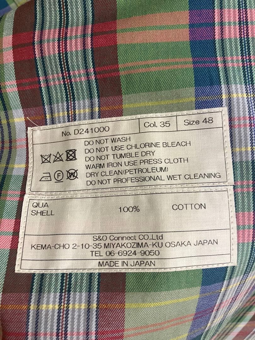 D.C.WHITE バルカマーンコート　サイズ48