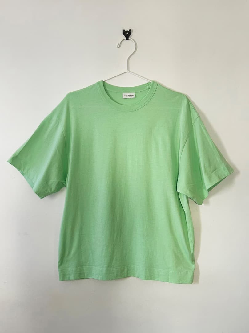 DRIES VAN NOTEN Tシャツ ミントグリーン - メルカリ