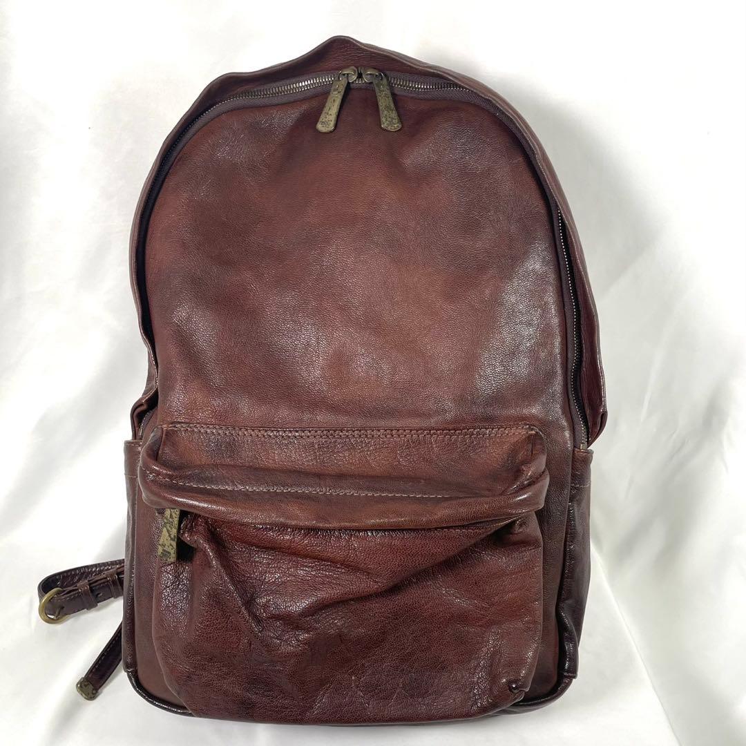 希少 dan genten ダンゲンテン リュック バックパック ゴートヌメ 楽天市場】【中古】dan genten ゲンテン リュック ゴートヌメ バック