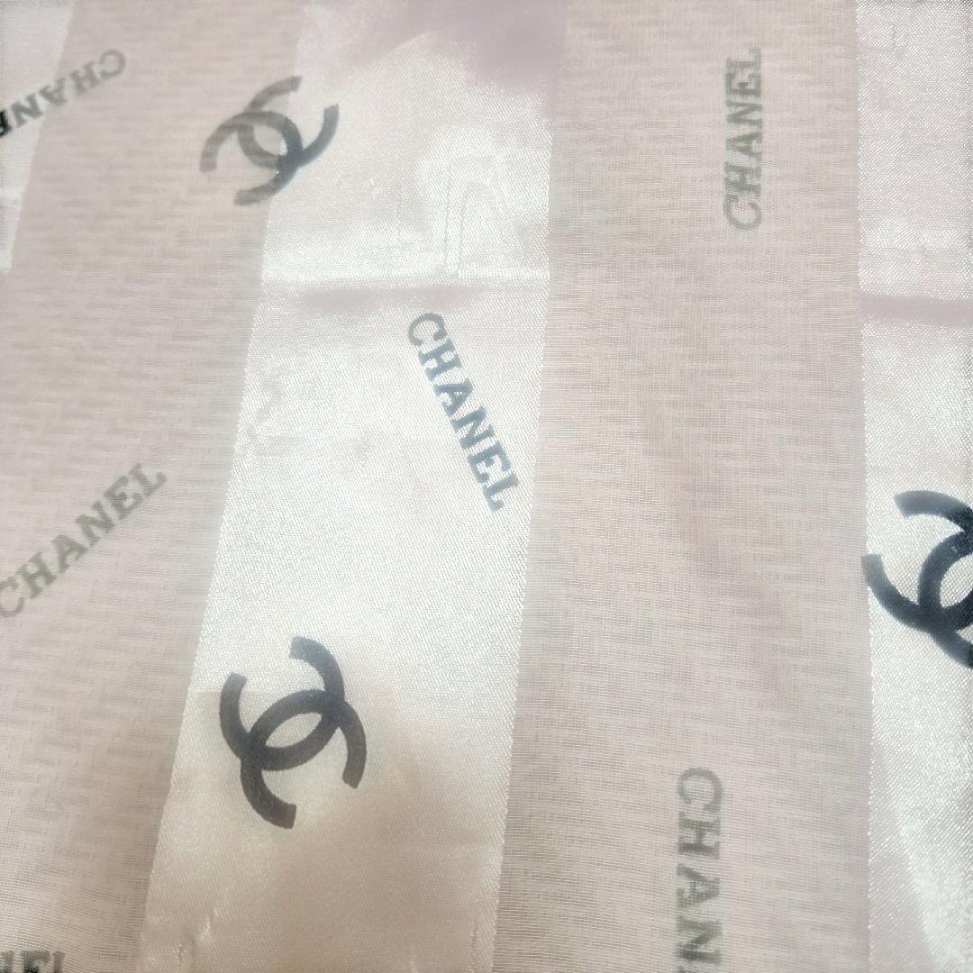CHANEL ロゴ.ココマーク 大判スカーフ - メルカリ