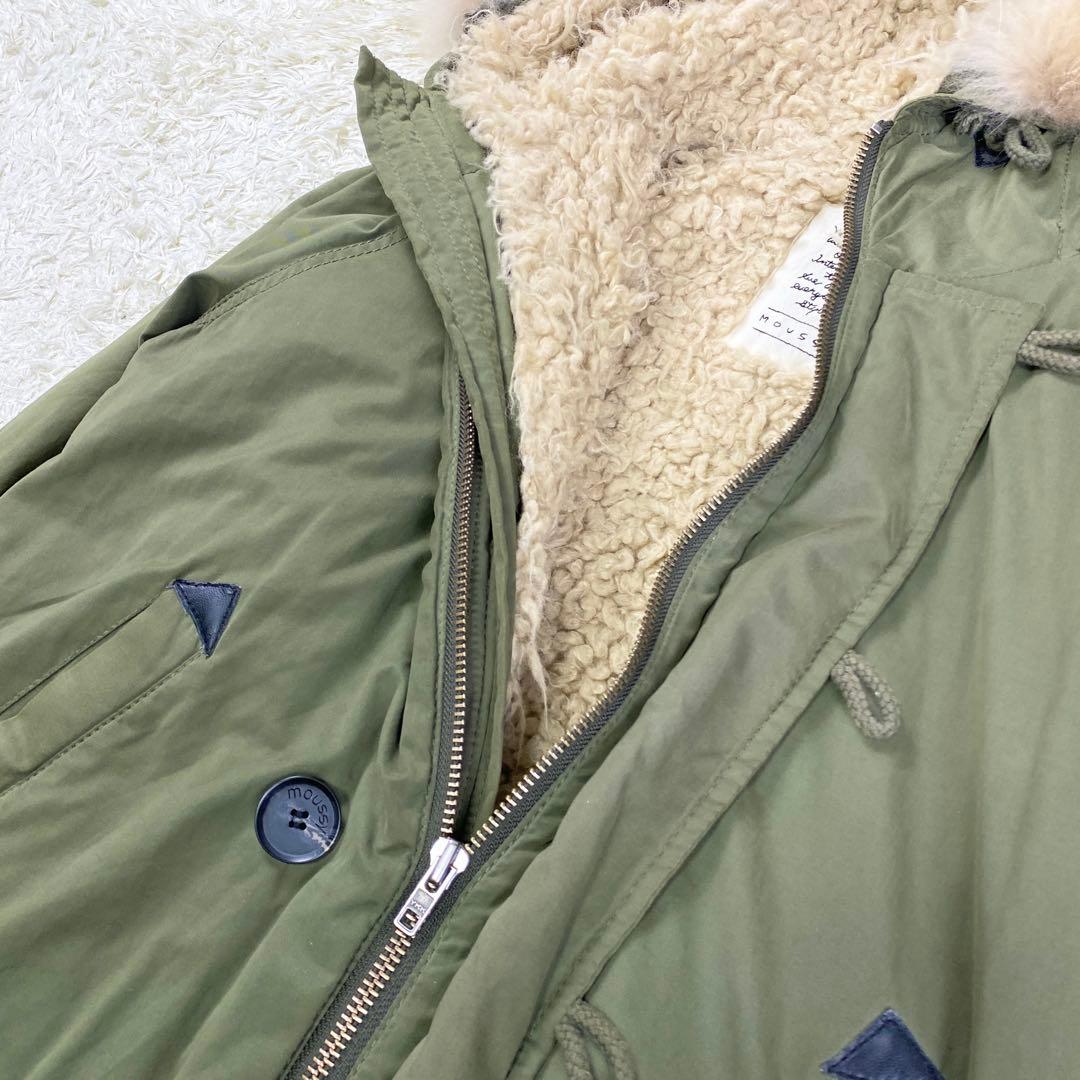 MOUSSY マウジー N-2B ミリタリージャケット 3way 1 カーキ - メルカリ