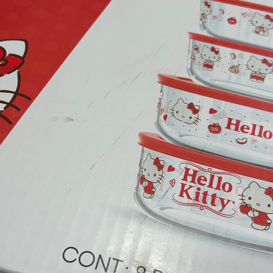 Hello Kitty 食品保存容器 セット ハローキティ パイレックス - メルカリ