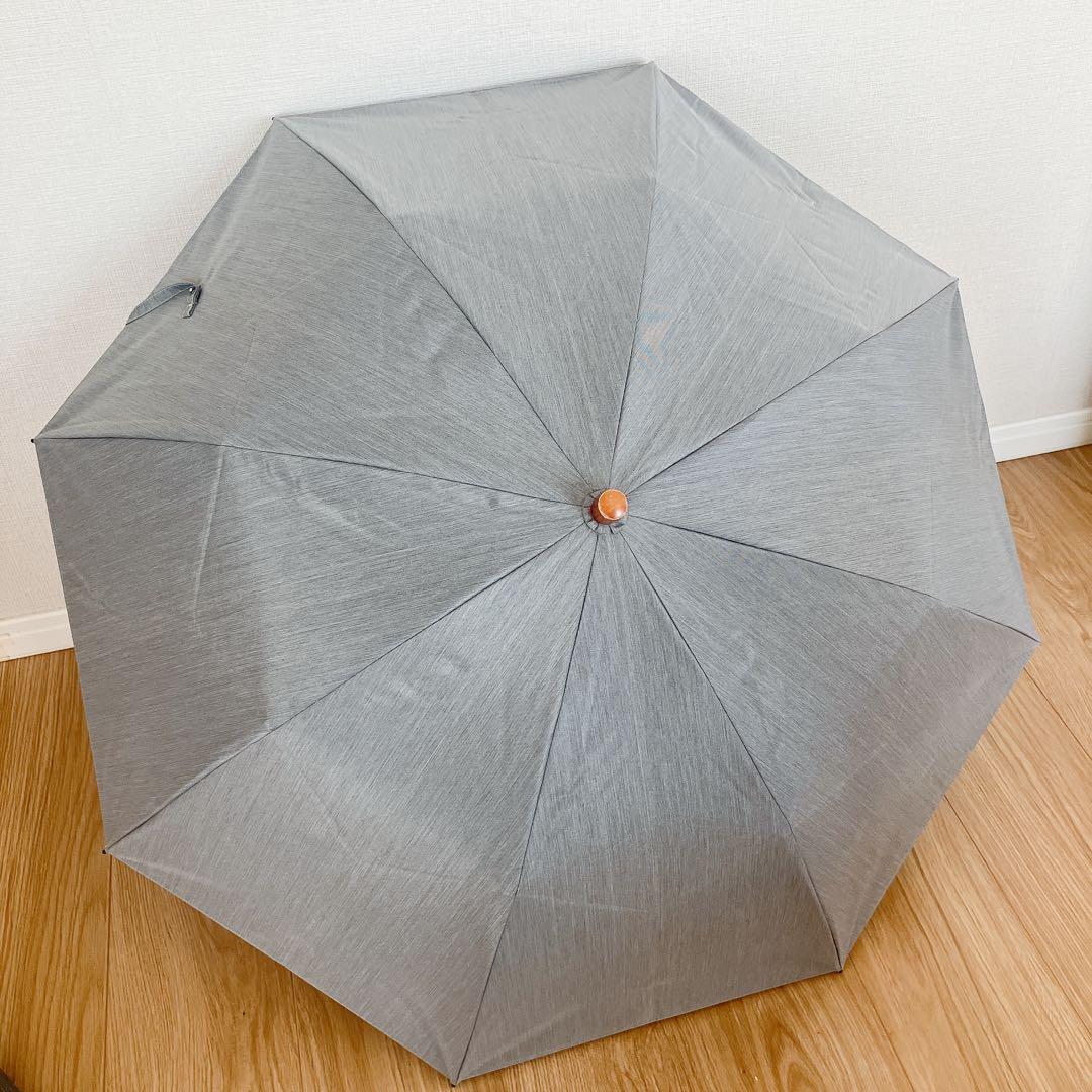 サンバリア100 日傘 2段折り フロスト グレー - メルカリ