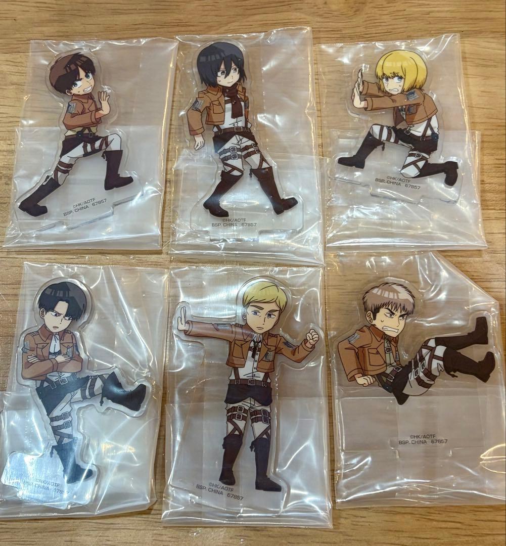 一番くじ 進撃の巨人 獣の巨人は俺が仕留める H賞 アクリルスタンド 6