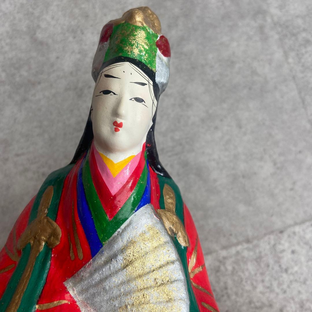 三次土雛 お雛様 雛人形 伝統工芸品 三次人形窯元 無形文化財 レトロ