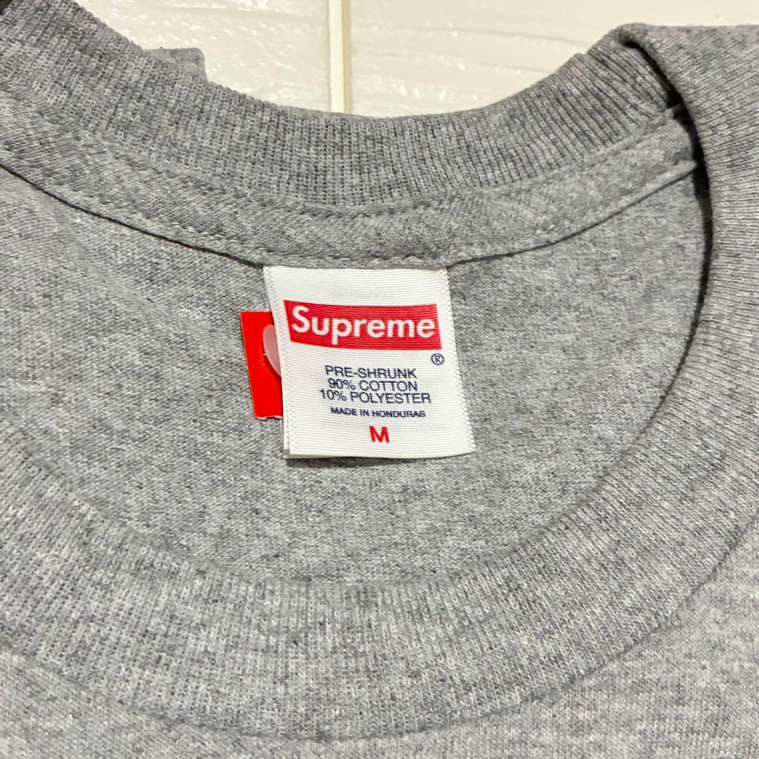 新品M／Supreme Playboi Carti Tee Grey Tシャツ - メルカリ