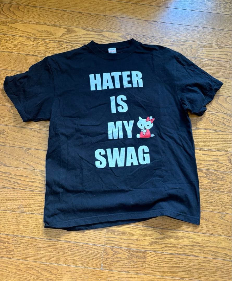 hatecreation HATER IS MY SWAG Tシャツ 希少 - メルカリ