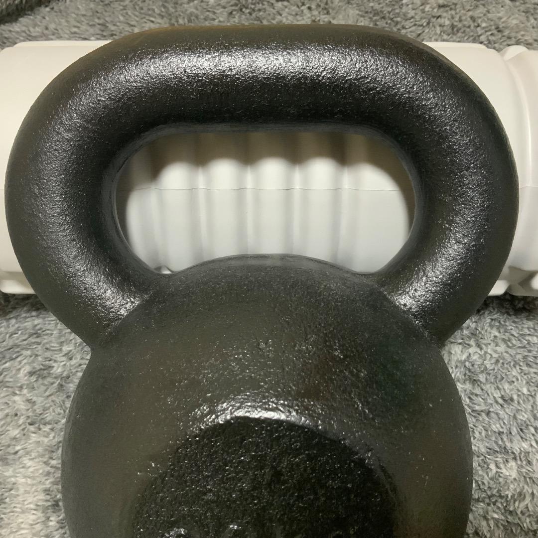 ◉ケトルベル 20kg 【送料込】（鋳鉄、一体成形、日本製/伊藤鉉鋳工所