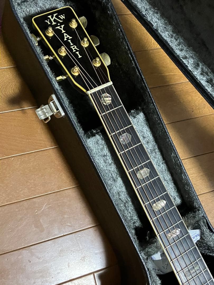 K.yairi yw-800 1993年製 kヤイリ 縦ロゴ - メルカリ